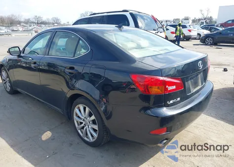 2007 Lexus Is 250 из США, поврежденный, VIN JTHCK262X75012082